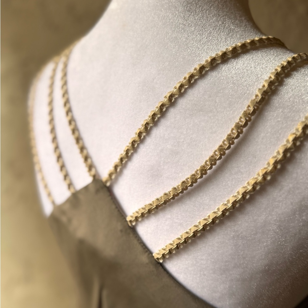 Anthropologie Harkham Silk Cowl Neck Dress - Picture 4 of 11